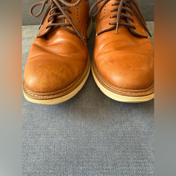 Cole Haan Men’s Go To Plain Toe Brown Leather Lace Up Oxfords 11M Dressy Career - Picture 3 of 8